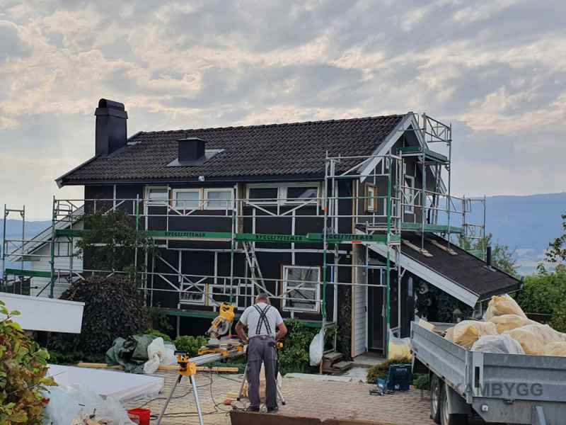 KAMBYGG_Project_025_02 Lier/ Tranby: totalrenovering av hus ut- og innvendig &bull; KAMBYGG