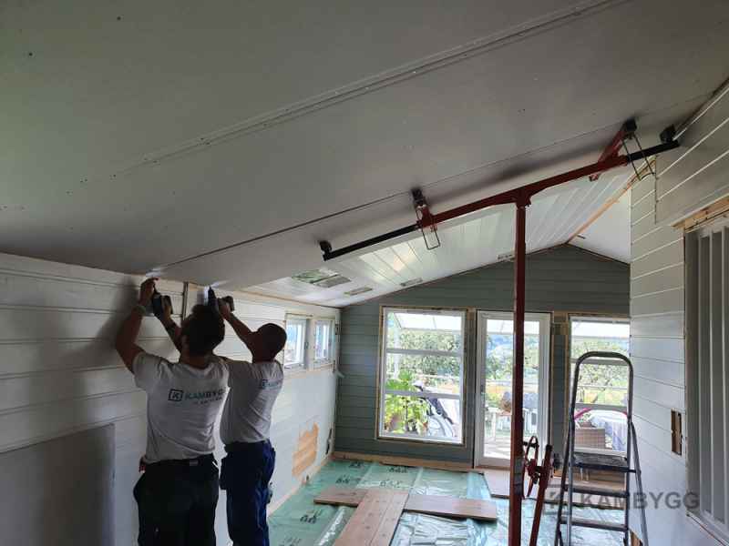 KAMBYGG_Project_025_17 Lier/ Tranby: totalrenovering av hus ut- og innvendig &bull; KAMBYGG