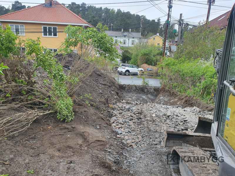KAMBYGG_Project_029_02 Bygd&oslash;y: fundament til garasje &bull; KAMBYGG