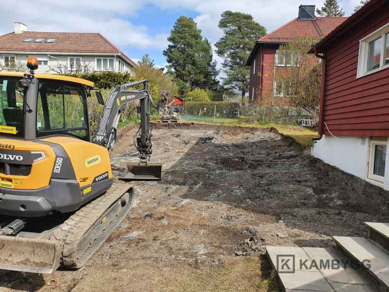 KAMBYGG_Project_029_04 Bygd&oslash;y: fundament til garasje &bull; KAMBYGG