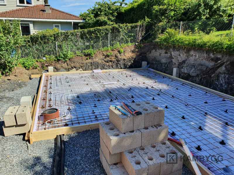 KAMBYGG_Project_029_10 Bygd&oslash;y: fundament til garasje &bull; KAMBYGG