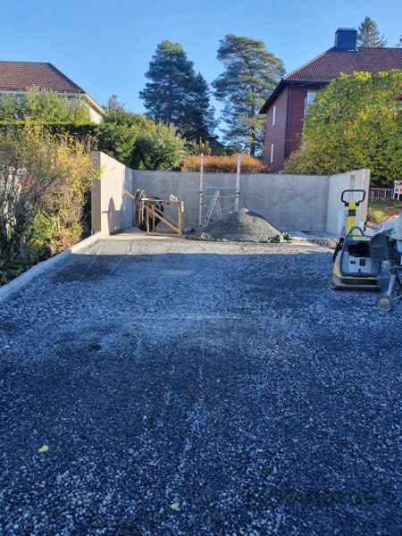 KAMBYGG_Project_029_13 Bygd&oslash;y: fundament til garasje &bull; KAMBYGG