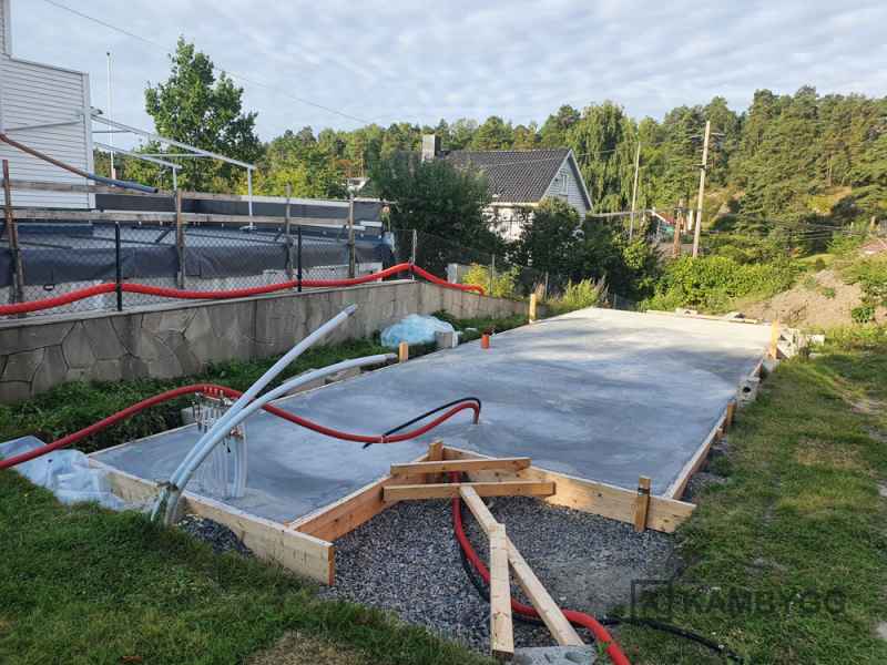 KAMBYGG_Project_029_22 Bygd&oslash;y: fundament til garasje &bull; KAMBYGG