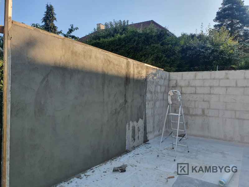 KAMBYGG_Project_029_28 Bygd&oslash;y: fundament til garasje &bull; KAMBYGG