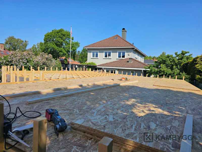 KAMBYGG_Project_030_33 Bygd&oslash;y: fundament til garasje &bull; KAMBYGG