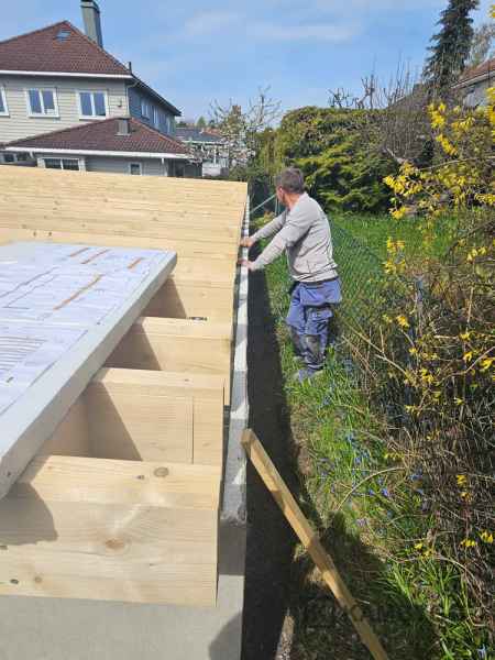 KAMBYGG_Project_030_38 Bygd&oslash;y: fundament til garasje &bull; KAMBYGG