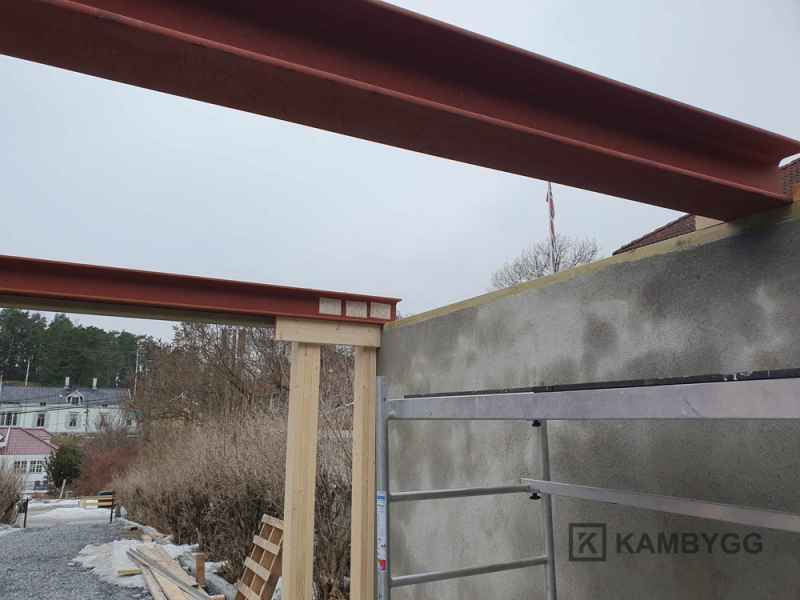 KAMBYGG_Project_030_47 Bygd&oslash;y: fundament til garasje &bull; KAMBYGG