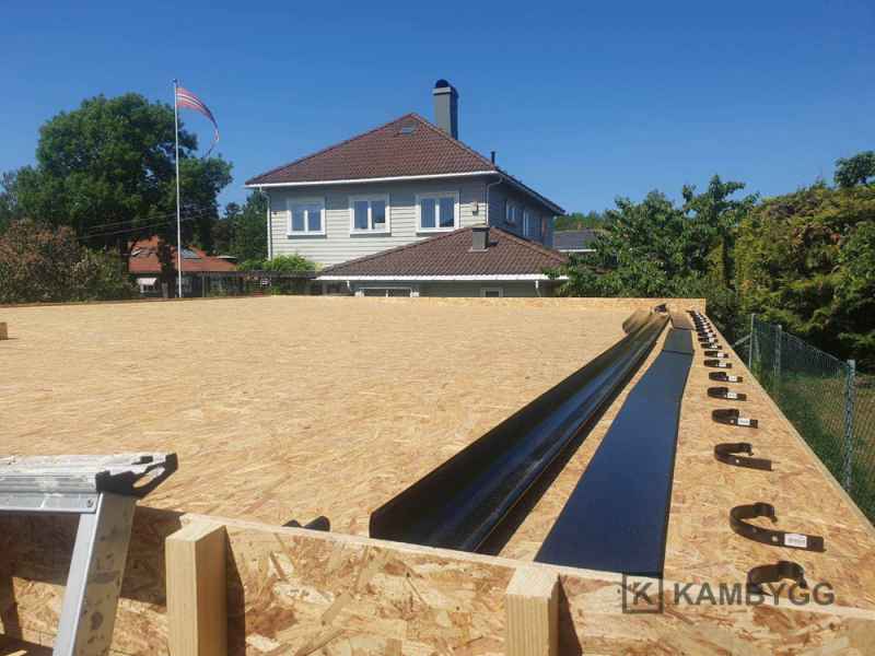 KAMBYGG_Project_030_57 Bygd&oslash;y: fundament til garasje &bull; KAMBYGG