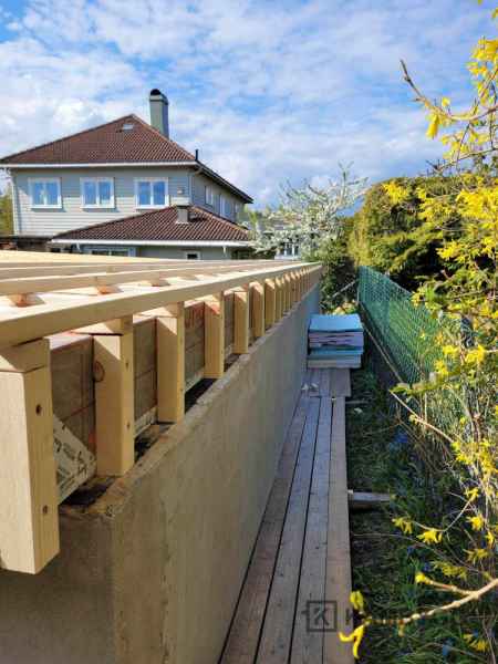 KAMBYGG_Project_030_66 Bygd&oslash;y: fundament til garasje &bull; KAMBYGG