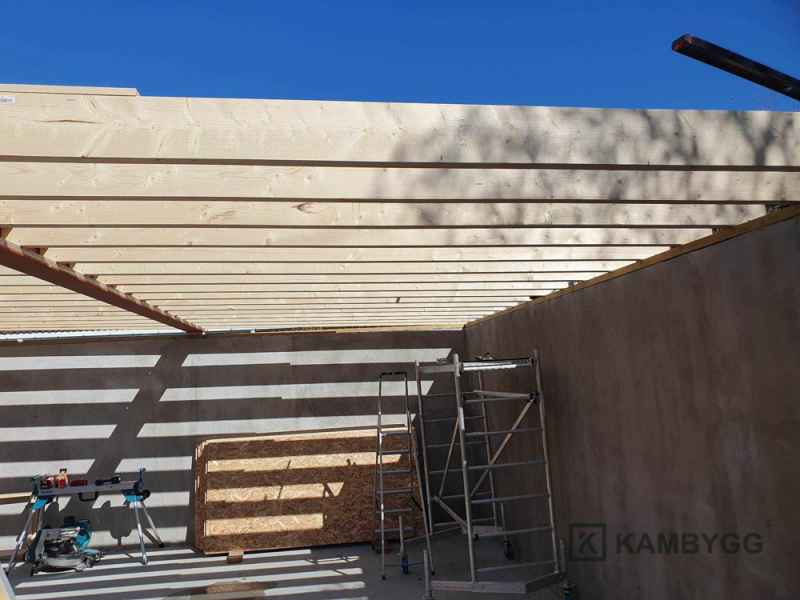 KAMBYGG_Project_030_72 Bygd&oslash;y: fundament til garasje &bull; KAMBYGG