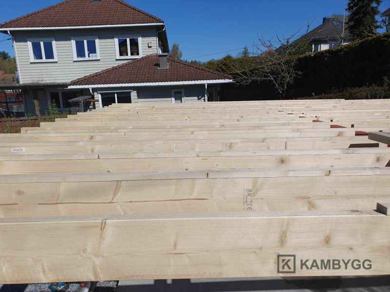 KAMBYGG_Project_030_75 Bygd&oslash;y: fundament til garasje &bull; KAMBYGG