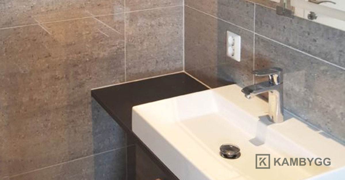 Oppussing av baderom #1