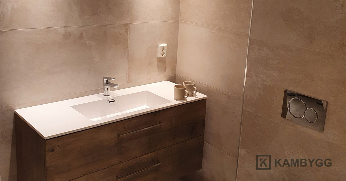 Graving og oppbygging av kjeller