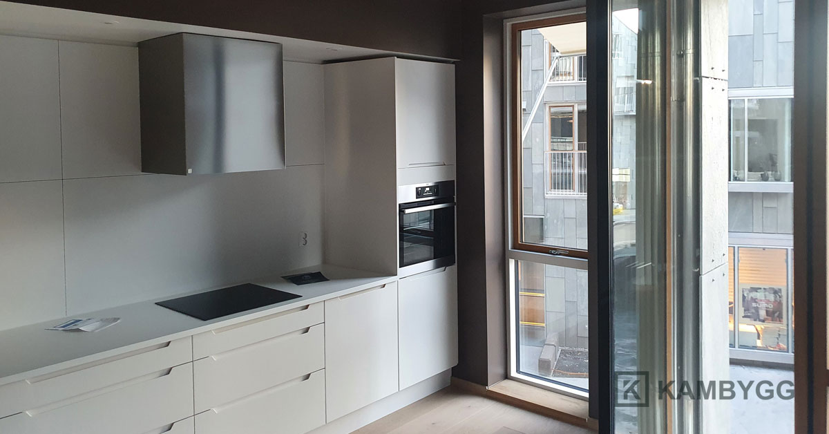 Oslo/ Aker Brygge: renovering av leilighet